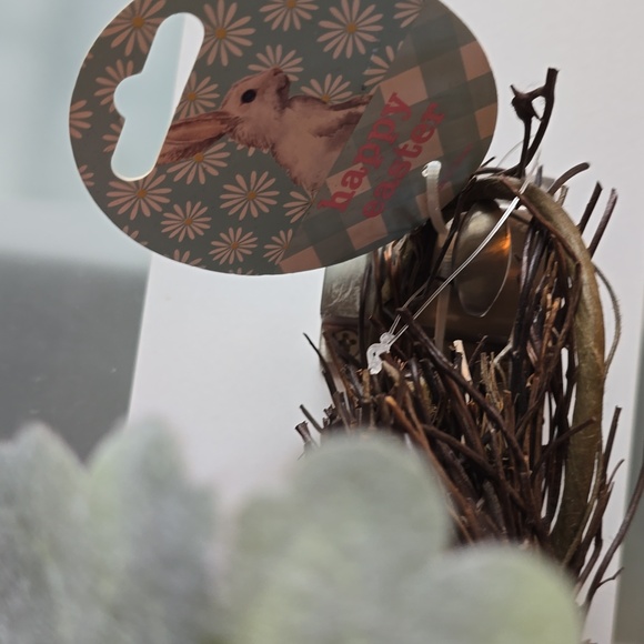 Floral Hanging Cascade with Pink and Cream Blooms - Picture 2 of 2